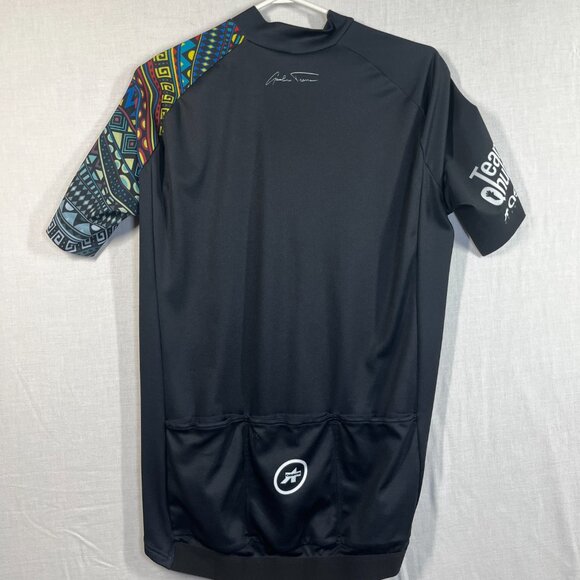 Assos Qhubeka 2024 XXL Jersey Limited Edition Mens Cycling Black - Picture 6 of 12